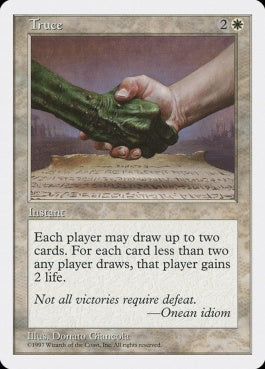 naokuroshop MTG [5ED][065][白][R][EN][休戦/Truce] NM