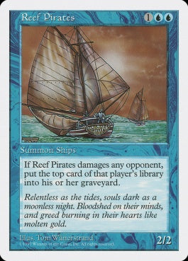 naokuroshop MTG [5ED][116][青][C][JP][浅瀬の海賊/Reef Pirates] NM