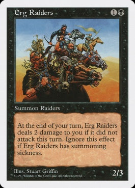 naokuroshop MTG [5ED][158][黒][C][JP][アーグの盗賊団/Erg Raiders] NM