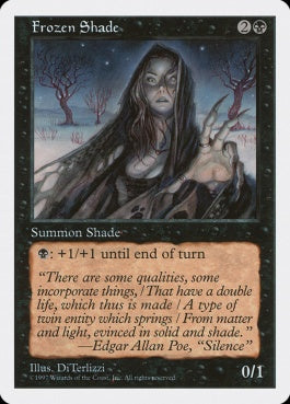 naokuroshop MTG [5ED][163][黒][C][EN][凍てつく影/Frozen Shade] NM