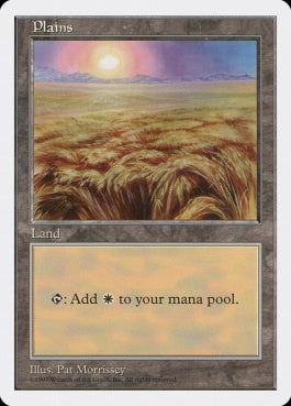 naokuroshop MTG [5ED][432][土地][C][JP][平地/Plains] NM