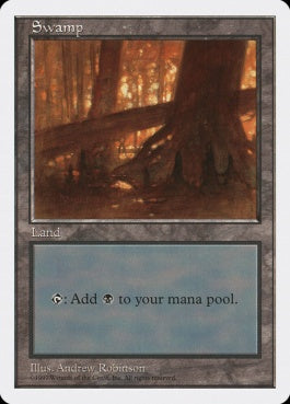 naokuroshop MTG [5ED][440][土地][C][JP][沼/Swamp] NM