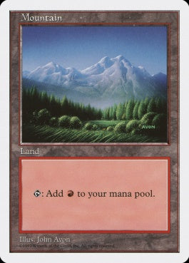 naokuroshop MTG [5ED][443][土地][C][JP][山/Mountain] NM