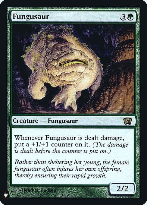 naokuroshop MTG [MB1-8ED][250][緑][R][EN][キノコザウルス/Fungusaur]（foil） NM