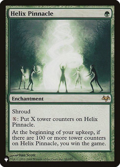 naokuroshop MTG [TheList-EVE][068][緑][R][EN][らせんの円錐/Helix Pinnacle] NM