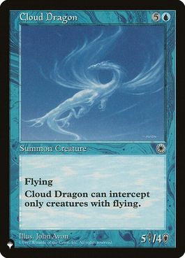 naokuroshop MTG [TheList-POR][045][青][R][EN][雲のドラゴン/Cloud Dragon] NM