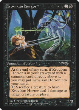 naokuroshop MTG [ALL][053][黒][R][EN][Krovikan Horror] NM