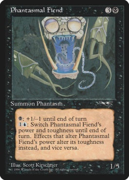 naokuroshop MTG [ALL][057a][黒][C][EN][Phantasmal Fiend] NM