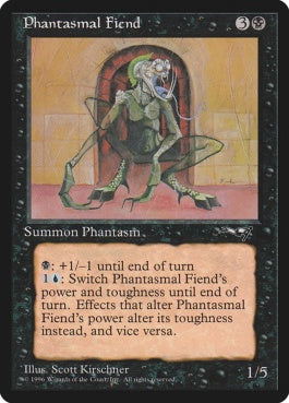 naokuroshop MTG [ALL][057b][黒][C][EN][Phantasmal Fiend] NM