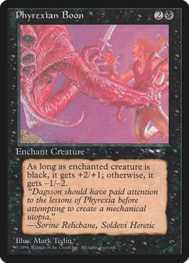 naokuroshop MTG [ALL][058b][黒][C][EN][Phyrexian Boon] NM