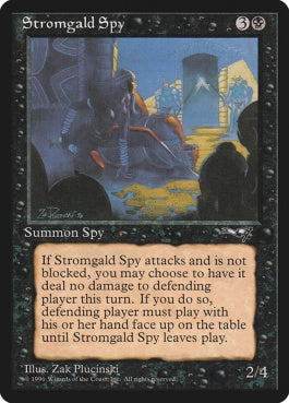 naokuroshop MTG [ALL][062][黒][U][EN][Stromgald Spy] NM