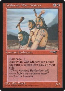 naokuroshop MTG [ALL][066a][赤][C][EN][Balduvian War-Makers] NM