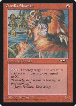 naokuroshop MTG [ALL][072a][赤][C][EN][Gorilla Shaman] NM