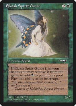 naokuroshop MTG [ALL][089][緑][U][EN][Elvish Spirit Guide] NM