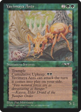 naokuroshop MTG [ALL][105][緑][U][EN][Yavimaya Ants] NM