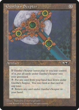 naokuroshop MTG [ALL][120][茶][R][EN][Gustha's Scepter] NM