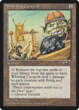 naokuroshop MTG [ALL][136][茶][U][EN][Whirling Catapult] NM