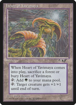 naokuroshop MTG [ALL][138][土地][R][EN][Heart of Yavimaya] NM