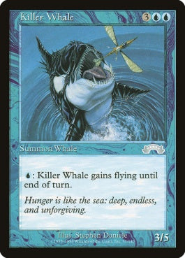 naokuroshop MTG [EXO][037][青][U][JP][殺人鯨/Killer Whale] NM