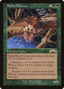 naokuroshop MTG [EXO][128][緑][R][JP][スパイクの織り手/Spike Weaver] NM