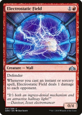 naokuroshop MTG [GRN][097][赤][U][EN][静電場/Electrostatic Field] NM