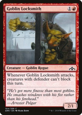 naokuroshop MTG [GRN][104][赤][C][EN][ゴブリンの鍵師/Goblin Locksmith] NM