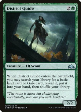 naokuroshop MTG [GRN][128][緑][U][EN][管区の案内人/District Guide] NM