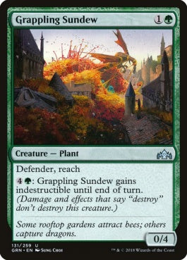 naokuroshop MTG [GRN][131][緑][U][EN][絡み合うモウセンゴケ/Grappling Sundew] NM