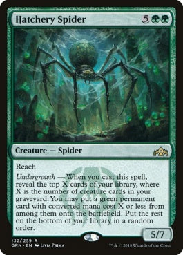 naokuroshop MTG [GRN][132][緑][R][EN][孵卵場の蜘蛛/Hatchery Spider] NM