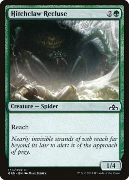 naokuroshop MTG [GRN][133][緑][C][EN][絡み爪のイトグモ/Hitchclaw Recluse] NM