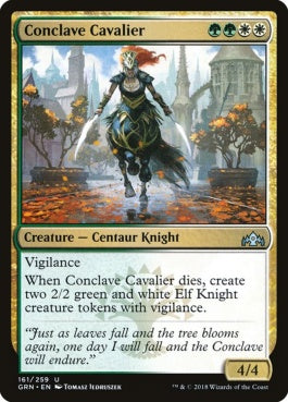 naokuroshop MTG [GRN][161][多][U][EN][議事会の騎兵/Conclave Cavalier] NM