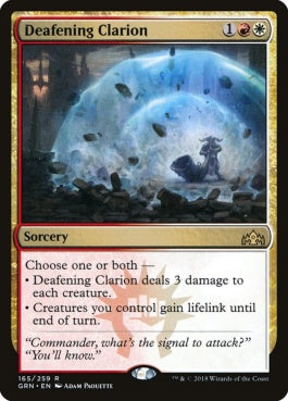 naokuroshop MTG [GRN][165][多][R][EN][轟音のクラリオン/Deafening Clarion] NM