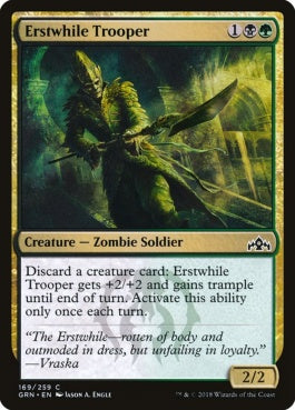 naokuroshop MTG [GRN][169][多][C][EN][往時軍の強兵/Erstwhile Trooper] NM