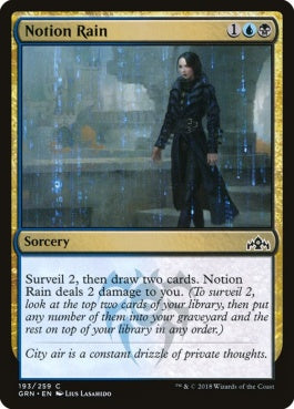 naokuroshop MTG [GRN][193][多][C][EN][概念の雨/Notion Rain] NM