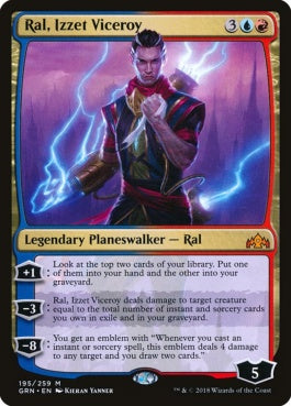 naokuroshop MTG [GRN][195][多][M][EN][イゼット副長、ラル/Ral, Izzet Viceroy] NM