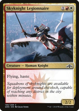 naokuroshop MTG [GRN][198][多][C][EN][空騎士の軍団兵/Skyknight Legionnaire] NM