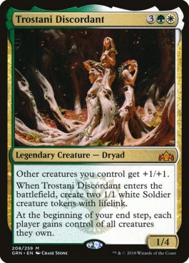 naokuroshop MTG [GRN][208][多][M][EN][不和のトロスターニ/Trostani Discordant] NM