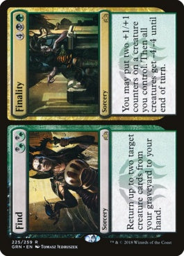 naokuroshop MTG [GRN][225][多][R][EN][採取_最終/Find_Finality] NM