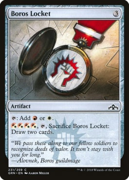 naokuroshop MTG [GRN][231][茶][C][EN][ボロスのロケット/Boros Locket] NM