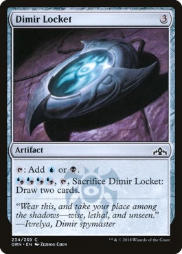 naokuroshop MTG [GRN][234][茶][C][EN][ディミーアのロケット/Dimir Locket] NM