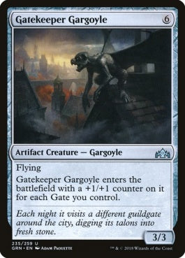 naokuroshop MTG [GRN][235][茶][U][EN][門番のガーゴイル/Gatekeeper Gargoyle] NM