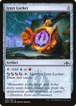 naokuroshop MTG [GRN][238][茶][C][EN][イゼットのロケット/Izzet Locket] NM