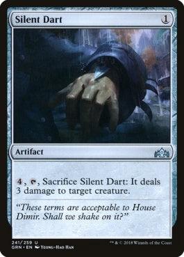 naokuroshop MTG [GRN][241][茶][U][EN][静かな隠し矢/Silent Dart] NM