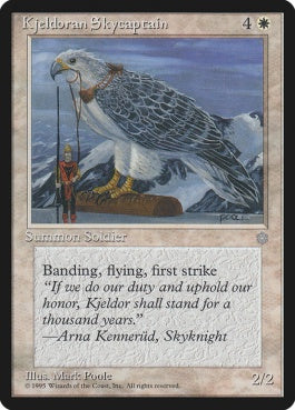 naokuroshop MTG [ICE][039][白][U][EN][Kjeldoran Skycaptain] NM