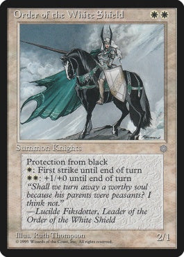 naokuroshop MTG [ICE][046][白][U][EN][Order of the White Shield] NM