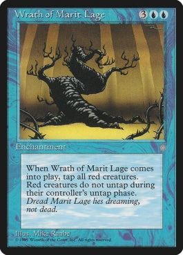 naokuroshop MTG [ICE][109][青][R][EN][Wrath of Marit Lage] NM