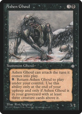 naokuroshop MTG [ICE][114][黒][U][EN][Ashen Ghoul] NM