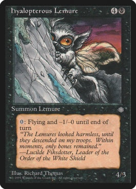 naokuroshop MTG [ICE][133][黒][U][EN][Hyalopterous Lemure] NM