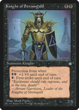 naokuroshop MTG [ICE][138][黒][U][EN][Knight of Stromgald] NM