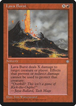 naokuroshop MTG [ICE][198][赤][C][EN][Lava Burst] NM